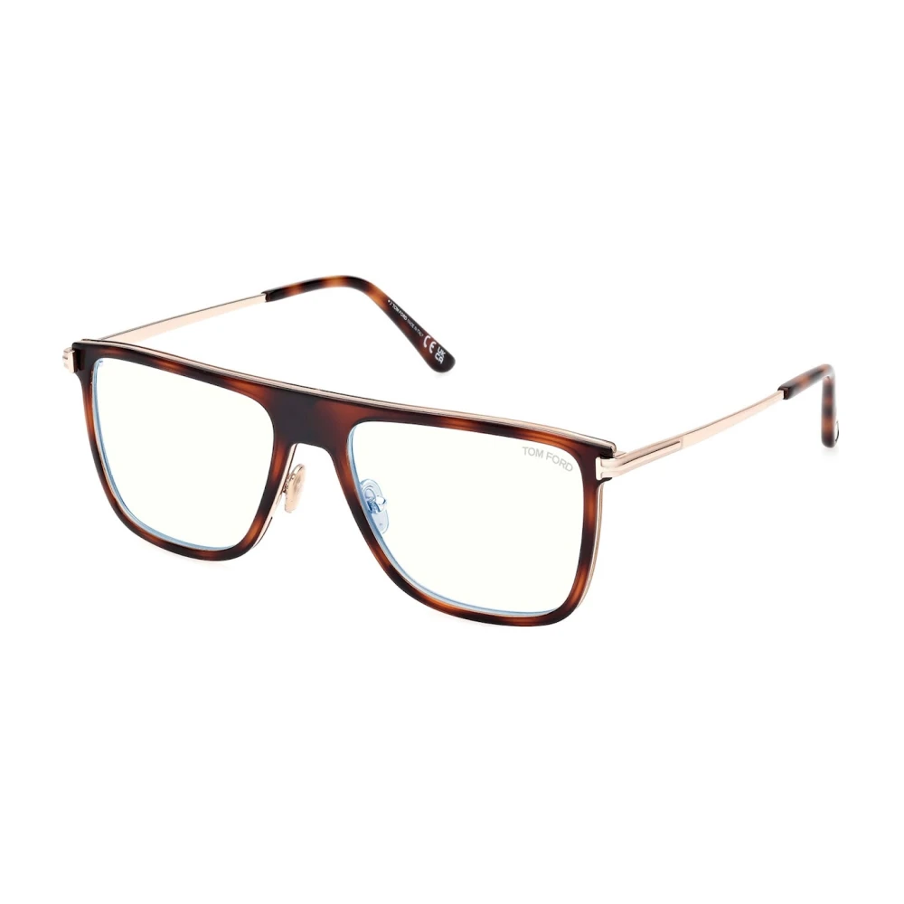 Tom Ford Unisex Brown Glasses, 55 Mm, Optical Frame