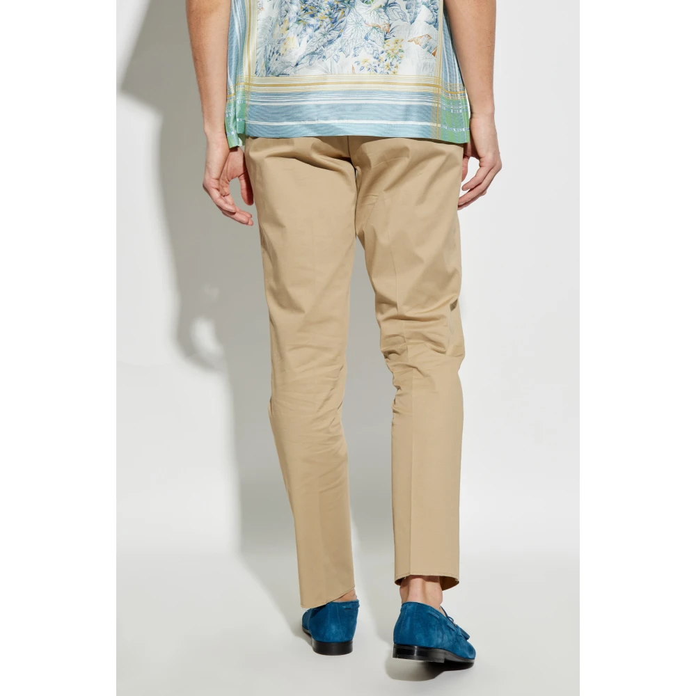 ETRO Katoenen broek Beige Heren