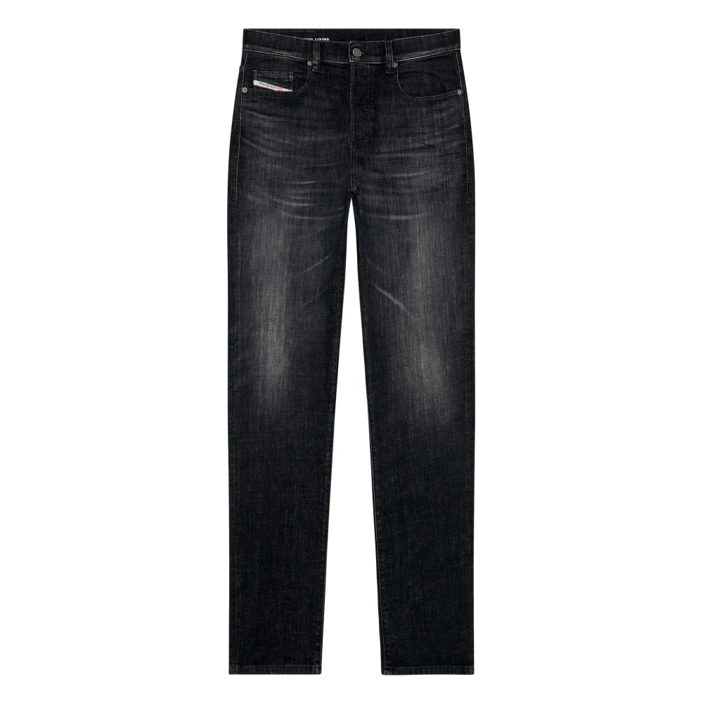 Diesel Straight Jeans 2020 D-Viker Black Heren