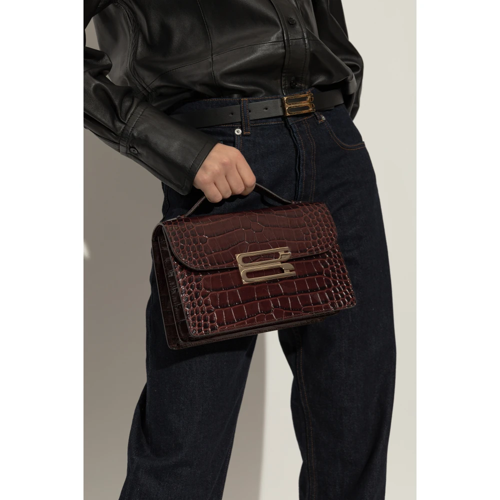 Victoria Beckham Schoudertas Dorian Brown Dames