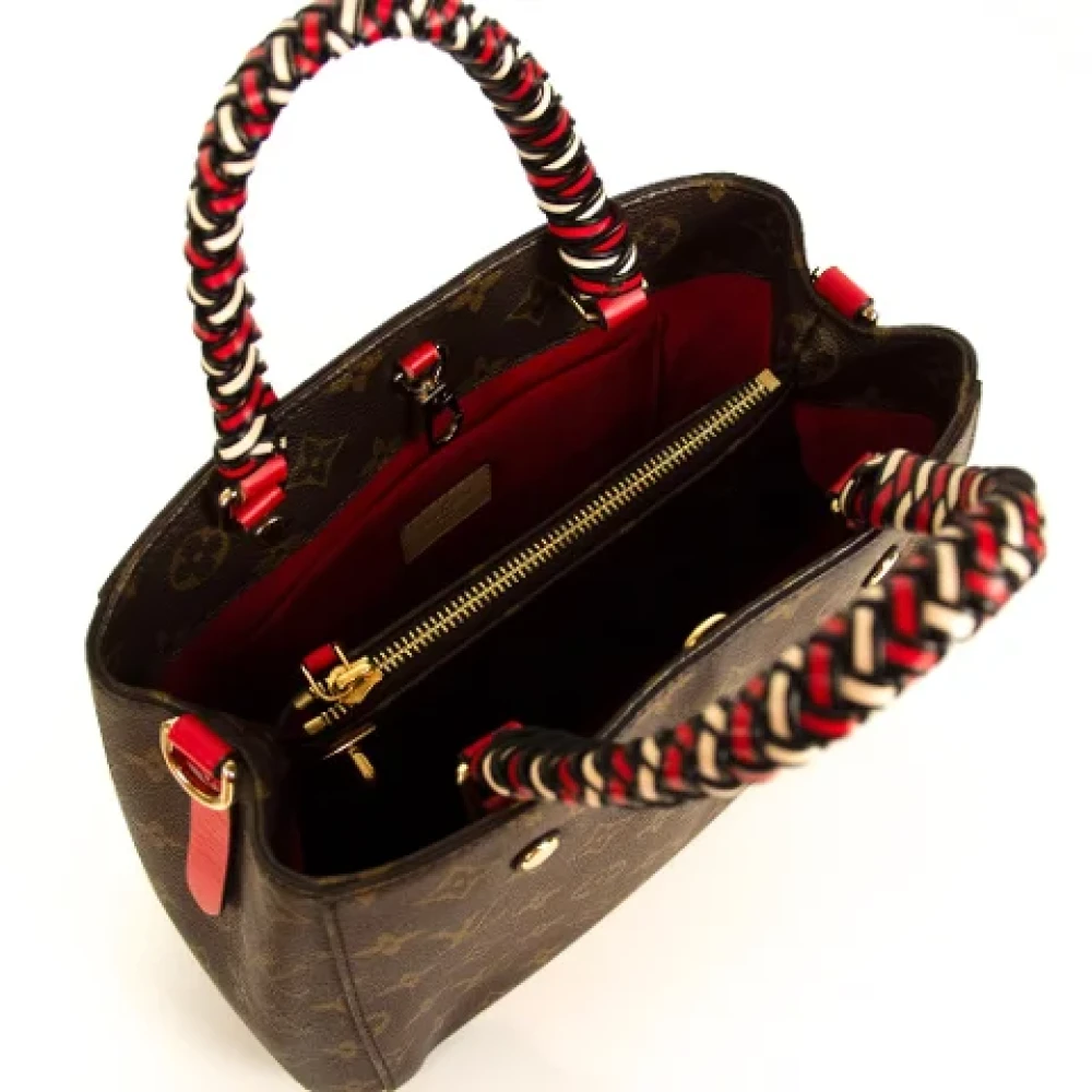 Louis Vuitton Vintage Pre-owned Canvas louis-vuitton-bags Brown Dames