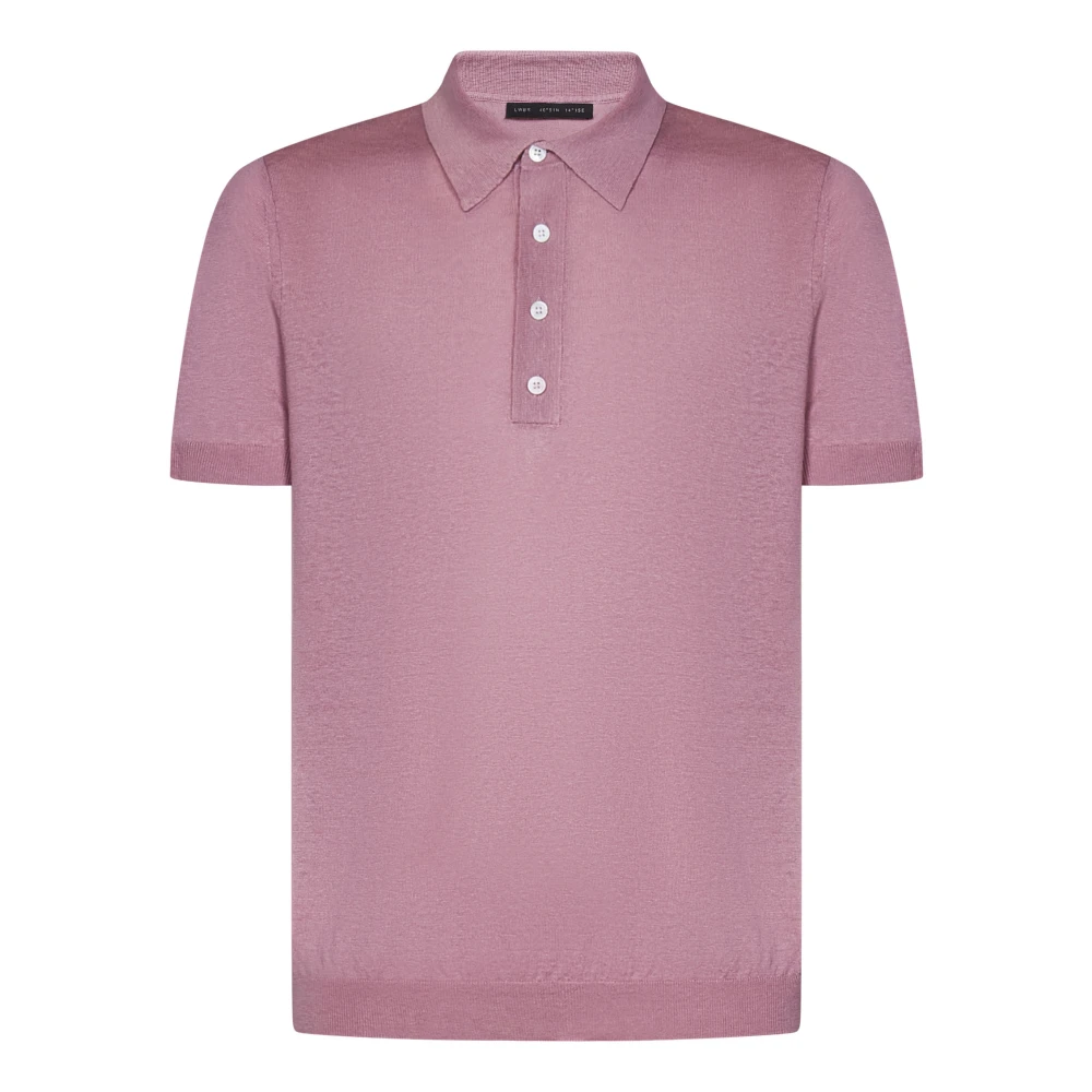 Low Brand Polo Shirts Pink Heren