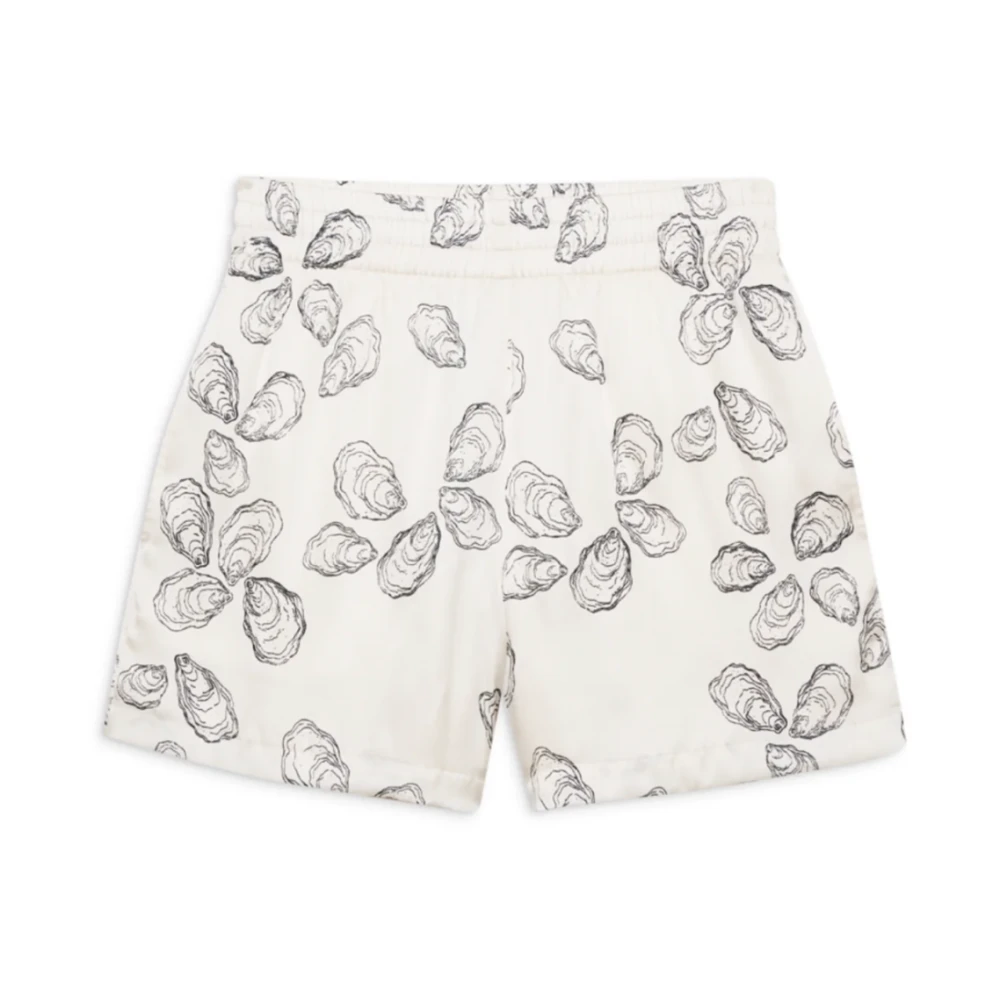 Anine Bing Women's White Short Shorts, Xs, Kam Shorts