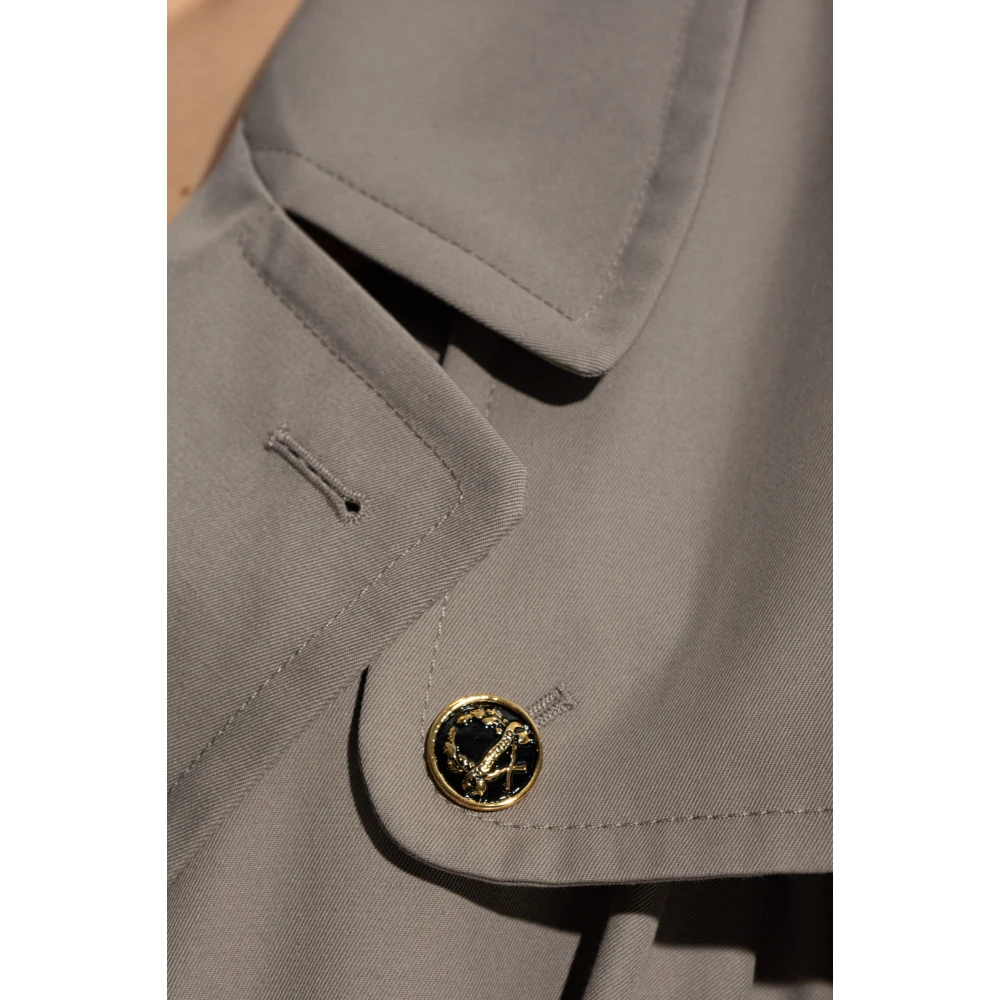 Moschino Trenchcoat met zakken Beige Dames