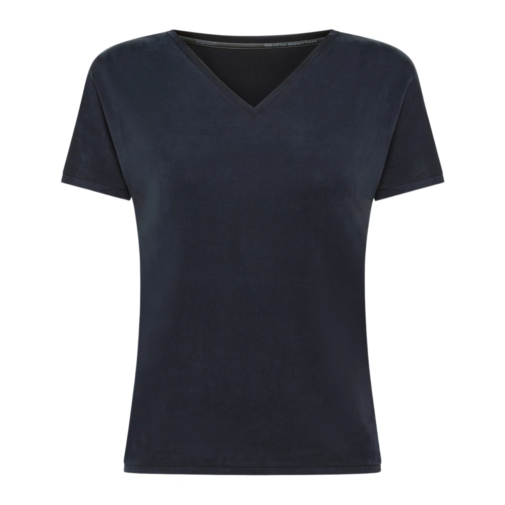 RRD Zijden Cupro Shirt Zomer Essential Black Dames