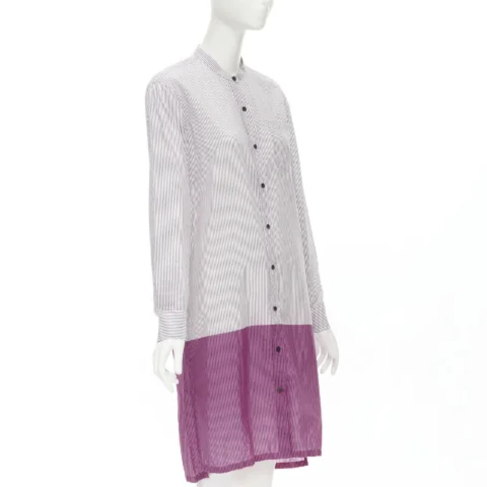 Dries van Noten Pre-owned Cotton dresses Pink Dames