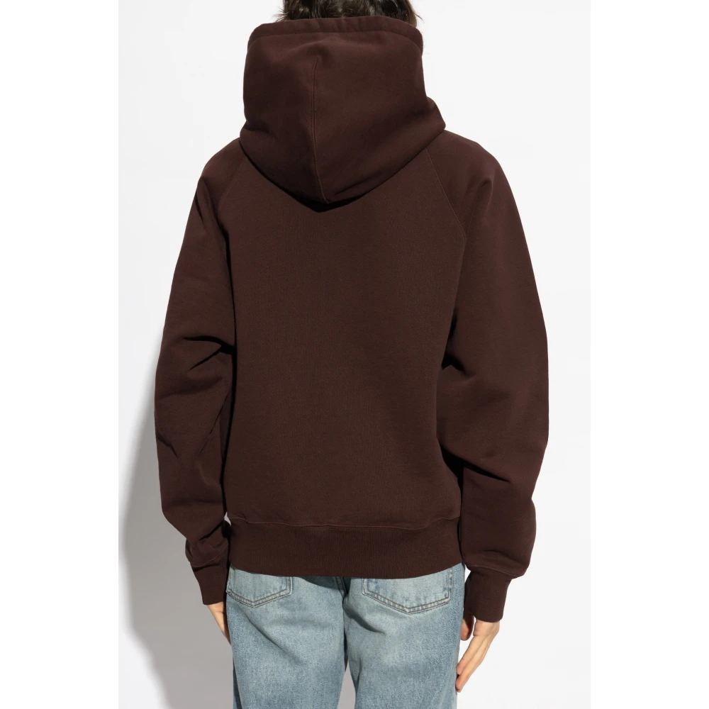 Ami Paris Sweatshirt met logo Red Heren