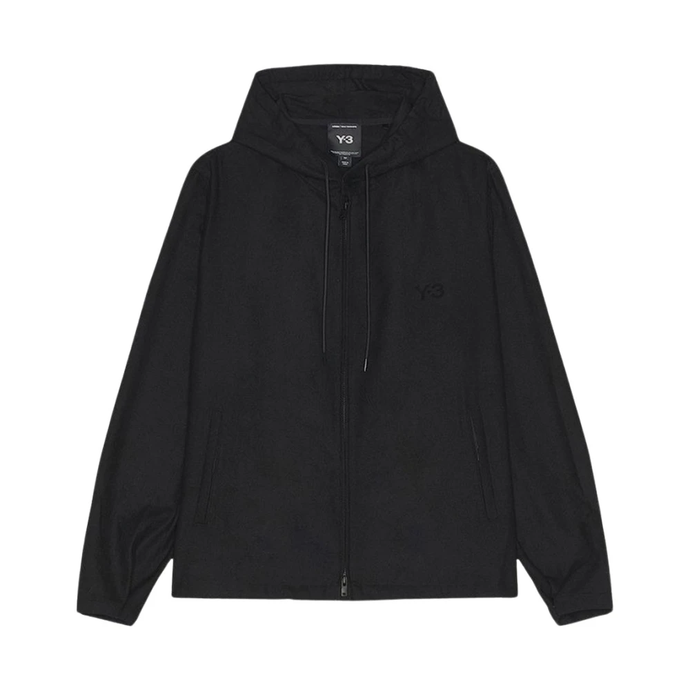 Y-3 Flanellen Topjas van Polyester Black Heren