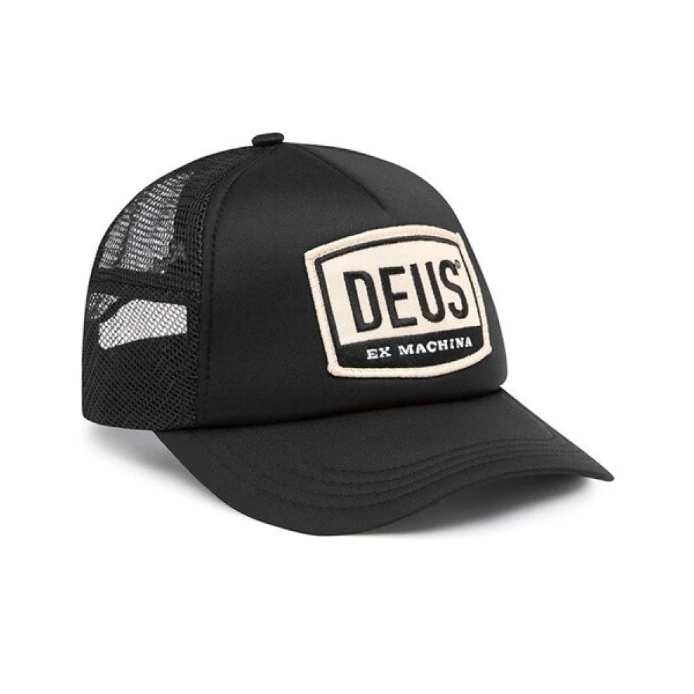 Deus Ex Machina Caps Black, Unisex