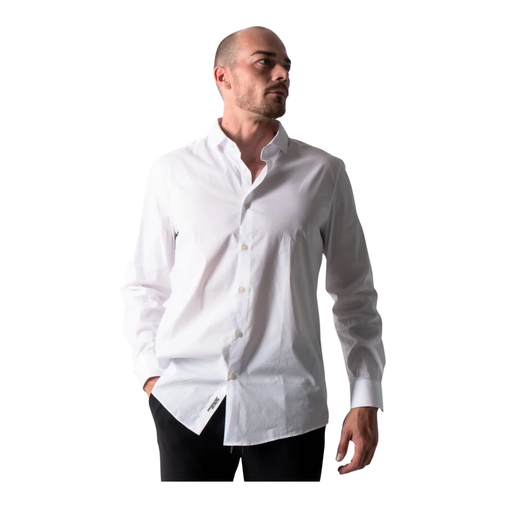 Drykorn Uomo Bianco Camicia Elegante