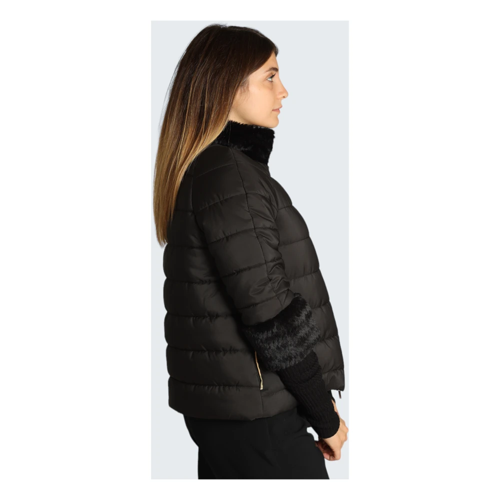 Alviero Martini 1a Classe Winter Jackets Black Dames