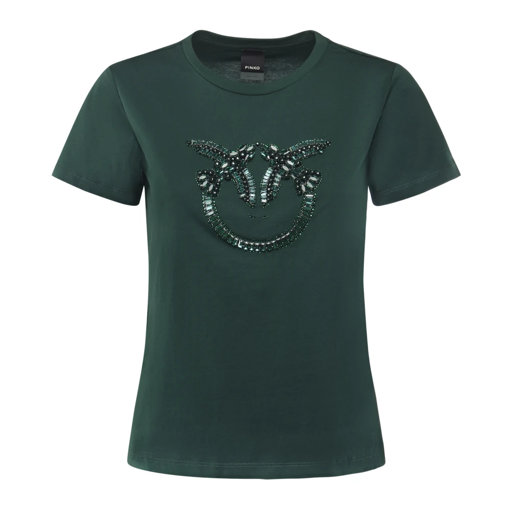Pinko Femme Vert Tops, Taille: 36 Fr T-Chemises