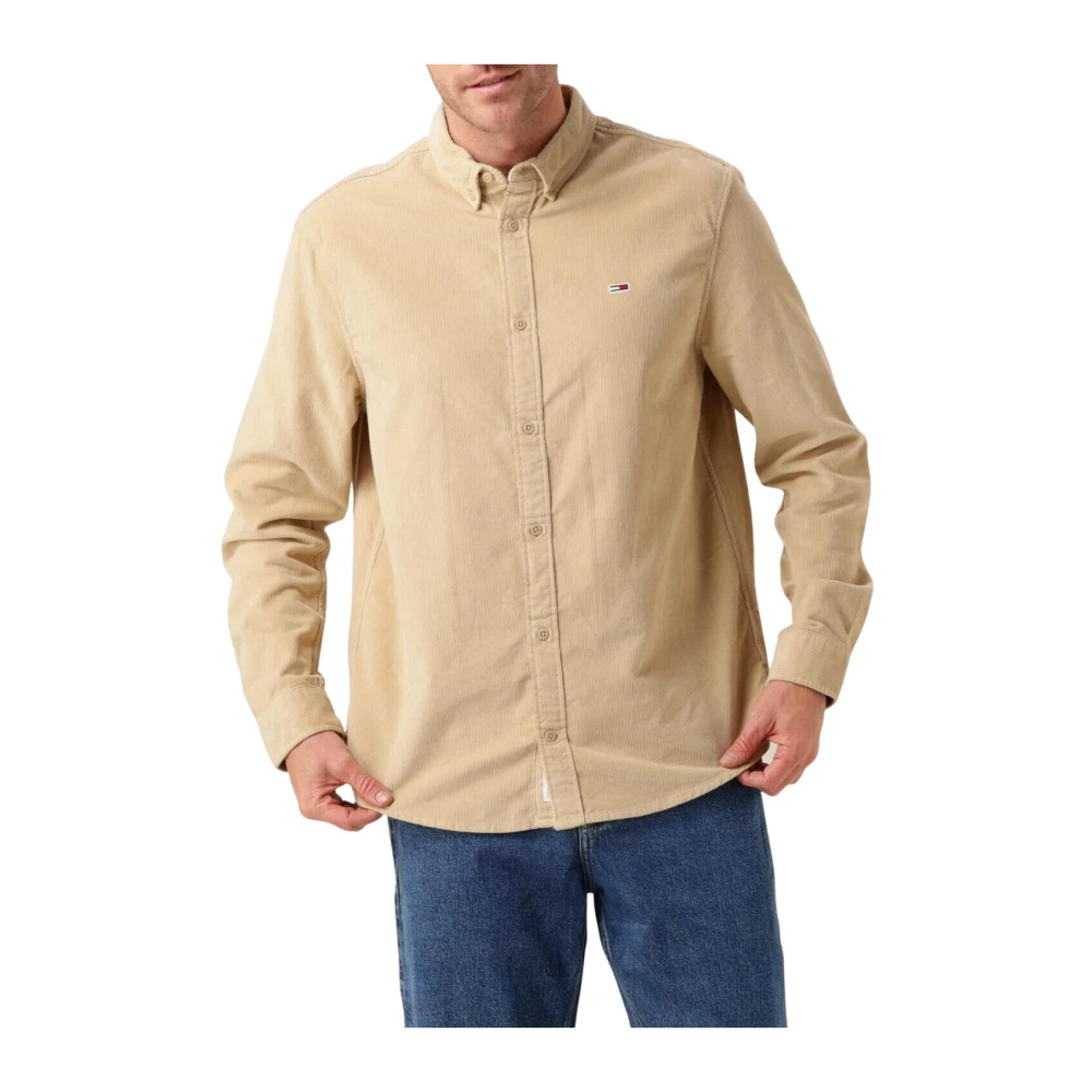 TOMMY JEANS Overhemd met lange mouwen TJM REG CORDUROY SHIRT