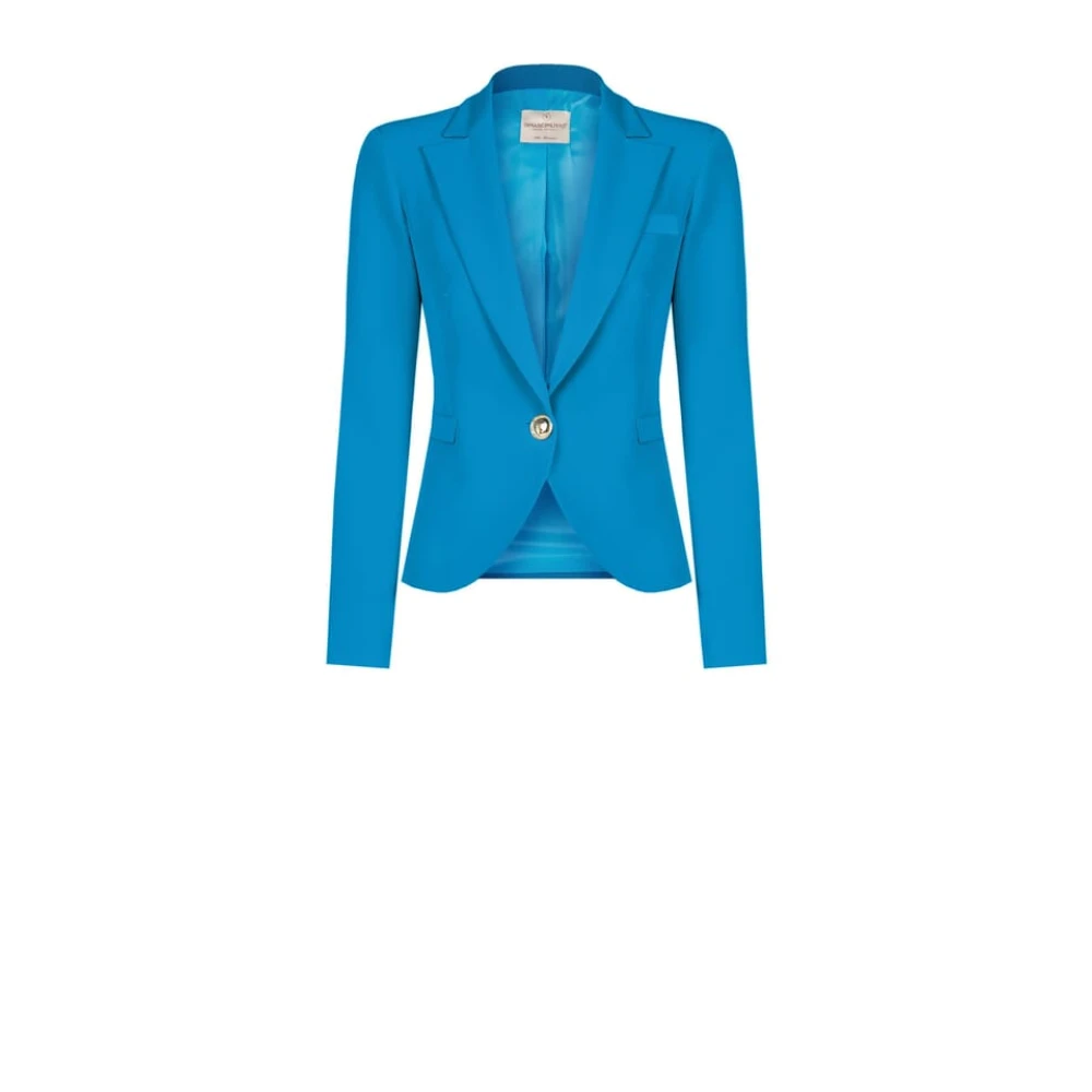 RINASCIMENTO Herfst Winter 2024 25 Jas Blue Dames