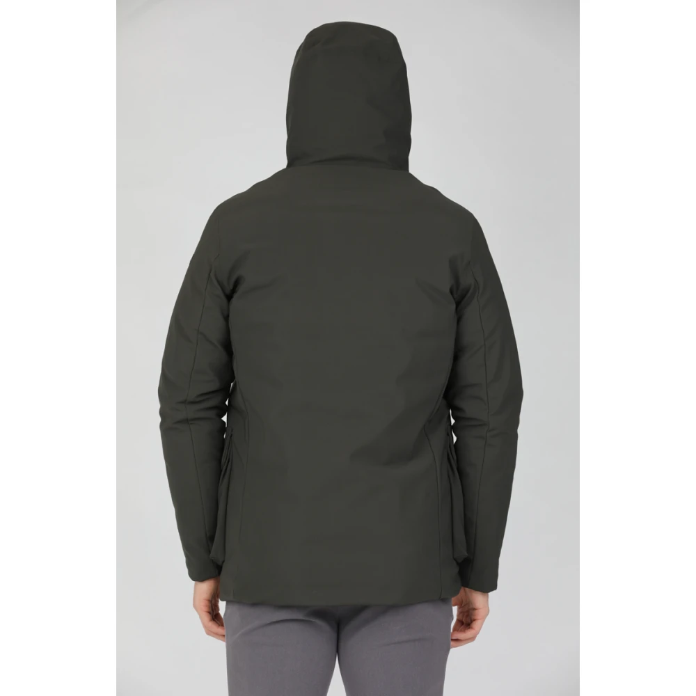 RRD Waterafstotend Field Jacket met Capuchon Green Heren