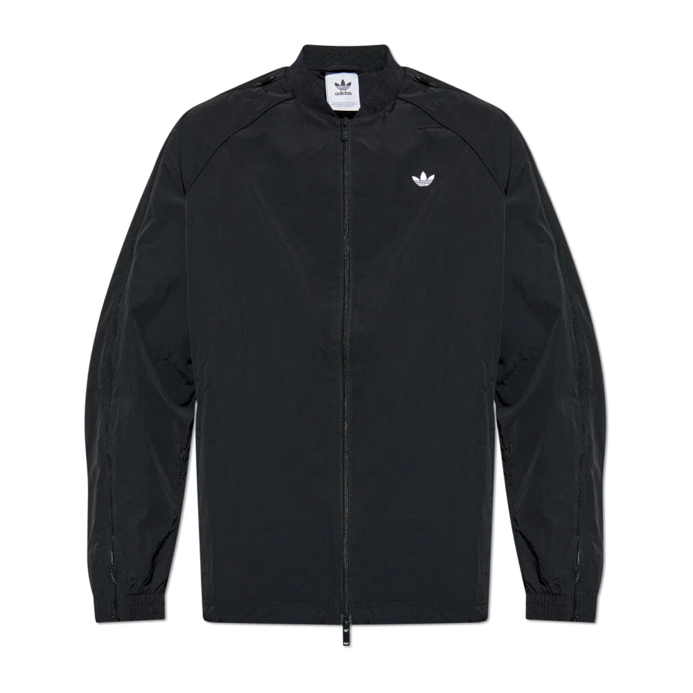 adidas Originals Sportieve sweatshirt met logo Black Heren