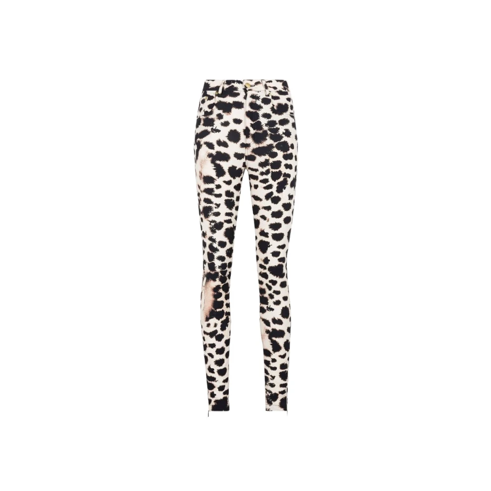 Roberto Cavalli Hoge taille dierenprint leggings Multicolor Dames