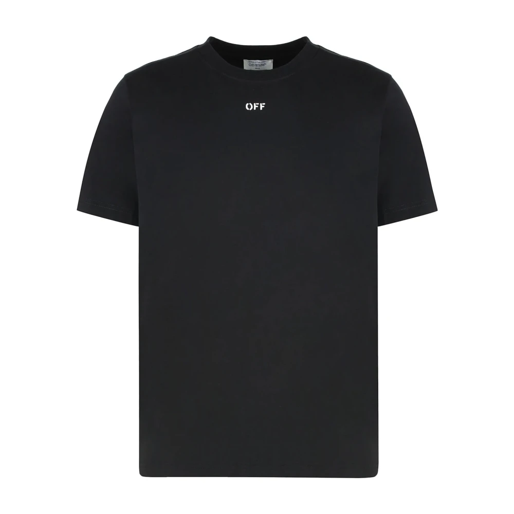 Off White Men's Black T-Shirts, M, T-Shirts & Polos Clothing Aw23