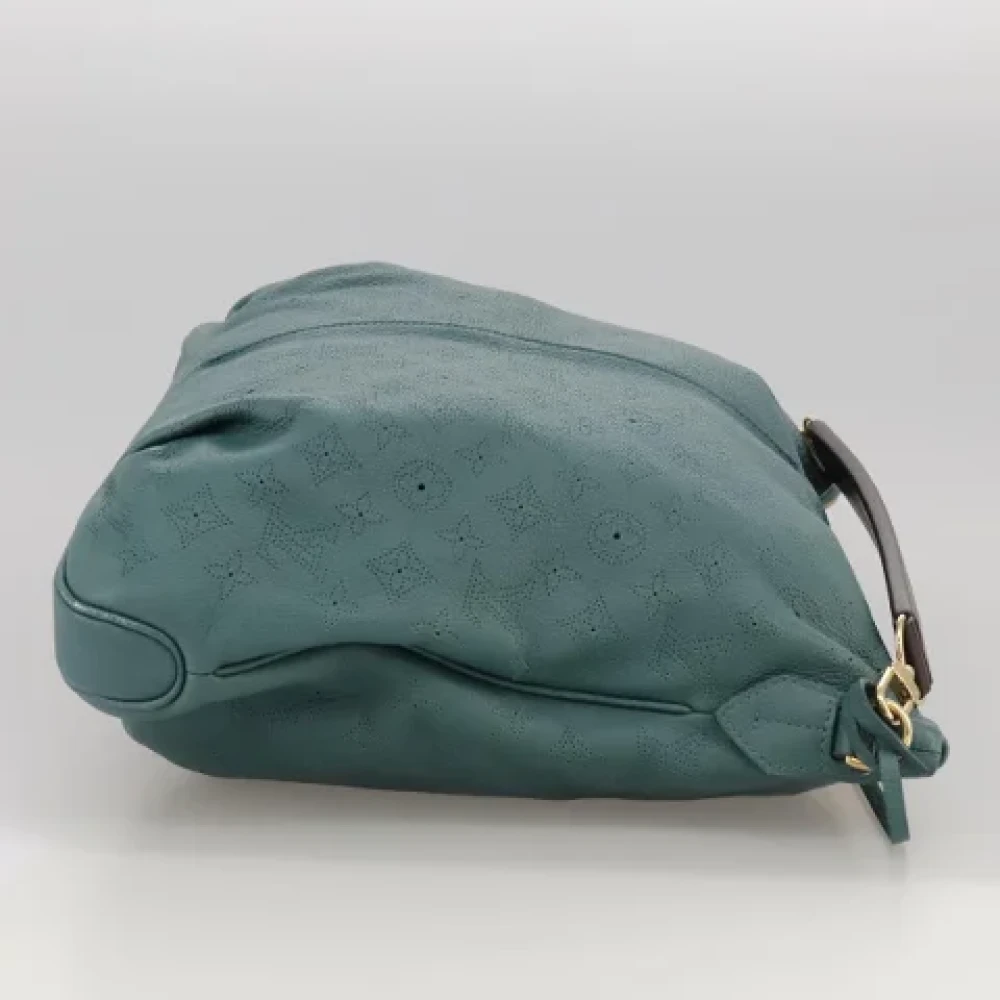 Louis Vuitton Vintage Pre-owned Leather handbags Blue Dames