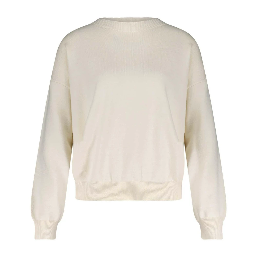 Replay Elegant Oversized Båtringad Tröja Beige, Dam