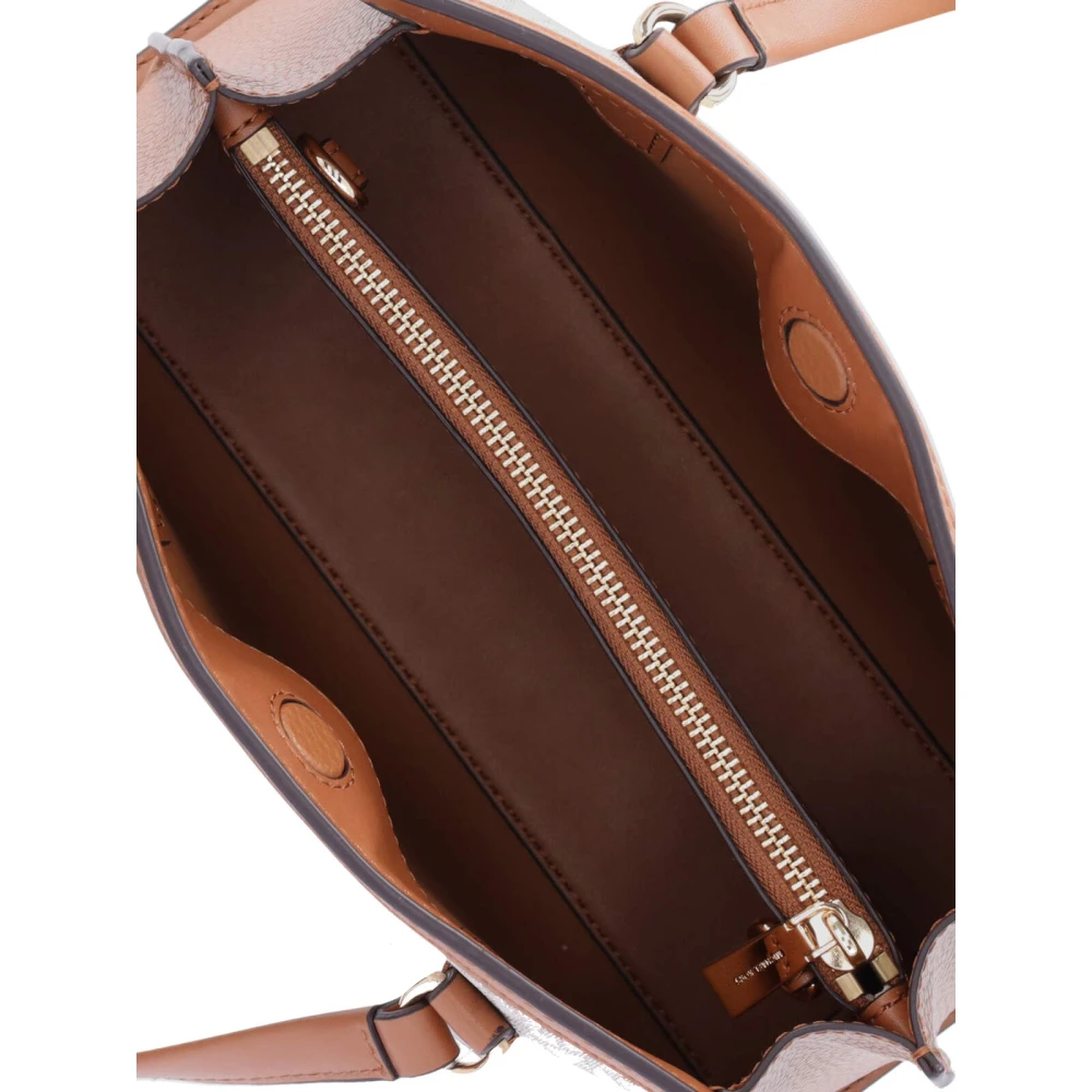 Michael Kors Witte Messenger Tas White Dames