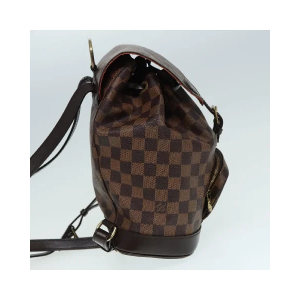 Louis Vuitton Vintage Pre-owned Canvas backpacks Brown Dames