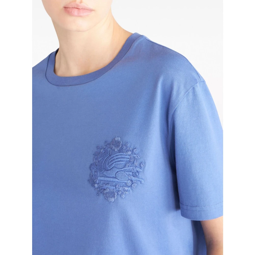 ETRO Stijlvolle TOP voor modeliefhebbers Blue Dames
