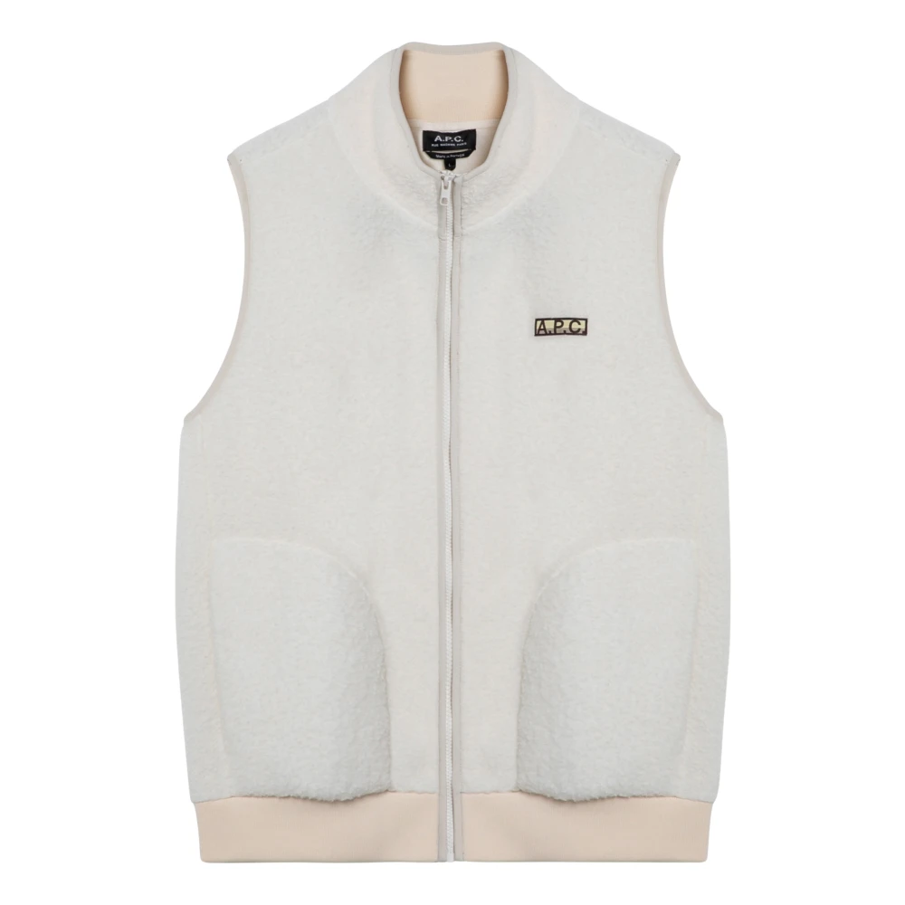 A.p.c. - Jackets > Vests - White - A.p.c. - Modalova
