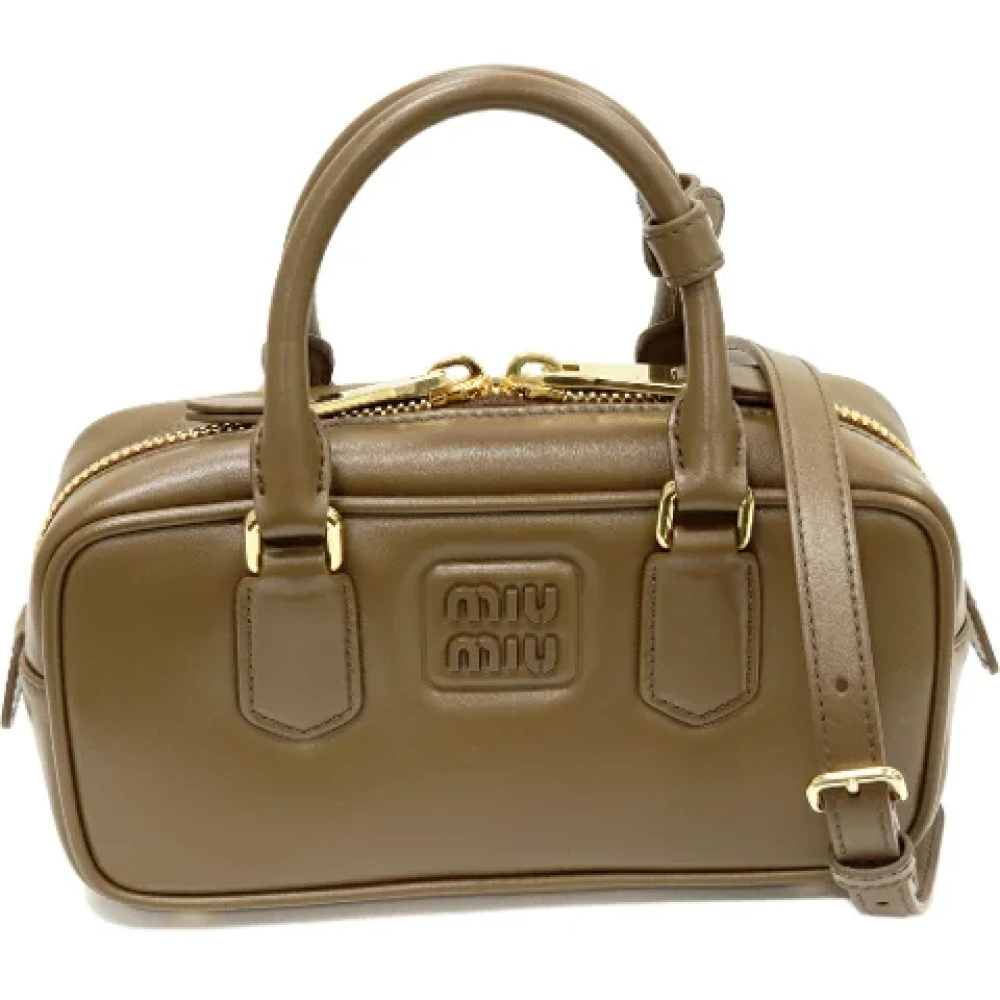Pre-owned > Pre-owned Bags > Pre-owned Handbags - - Miu Miu Pre-owned - Modalova