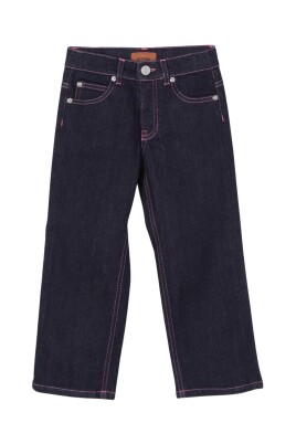 enfants-jeans-jambe-droite-couture-rose