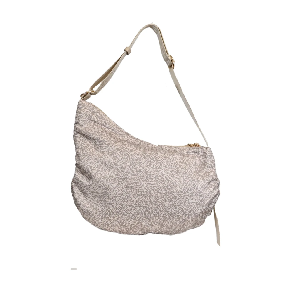 Borbonese Elegante Teapot Tas Sand Beige Dames