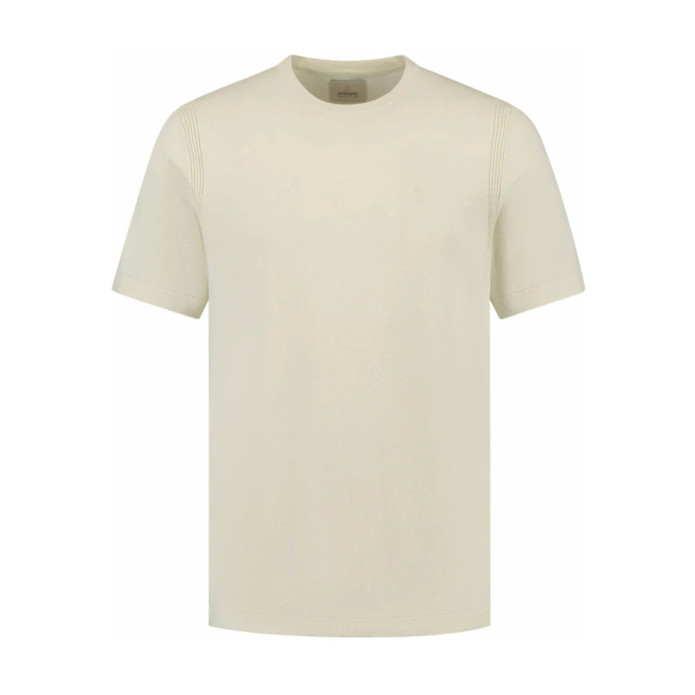 Dstrezzed Casual Pullover Zeke Tee Beige Heren