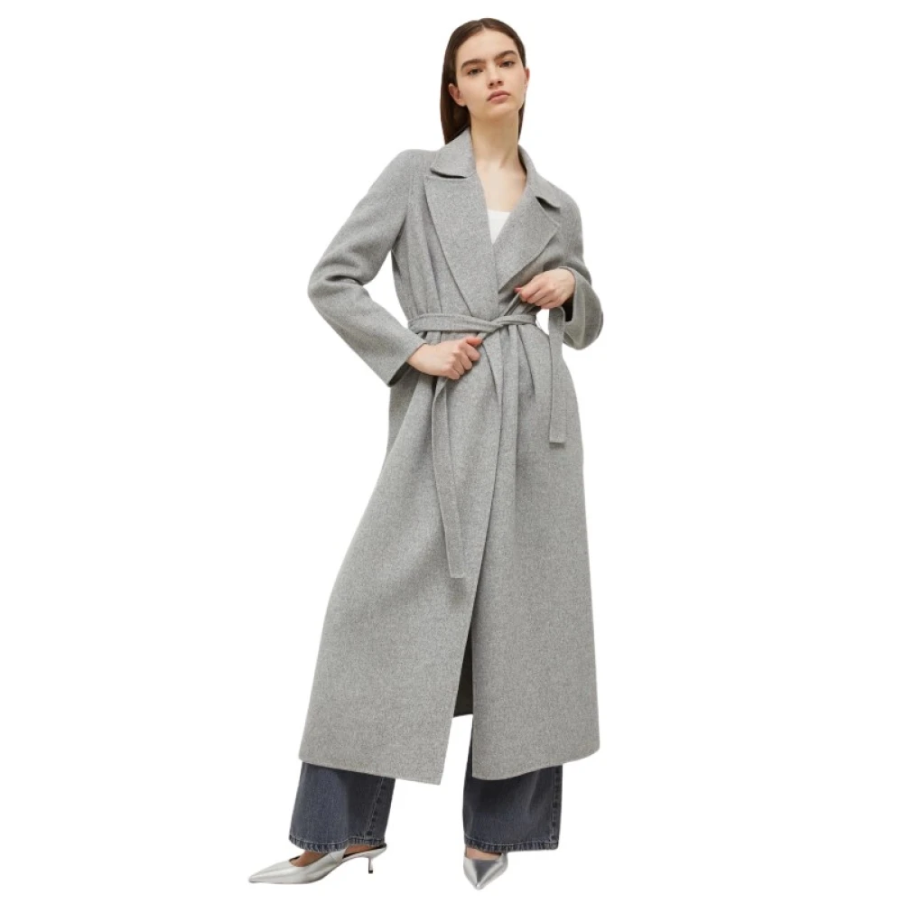Marella Geregen jas Gray Dames