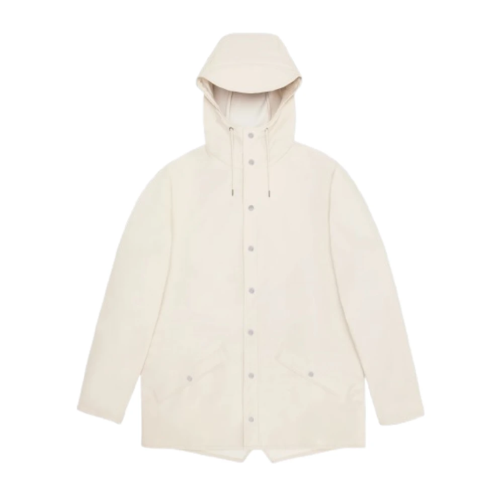 Rains Klassieke Waterdichte Unisex Jas Beige Heren