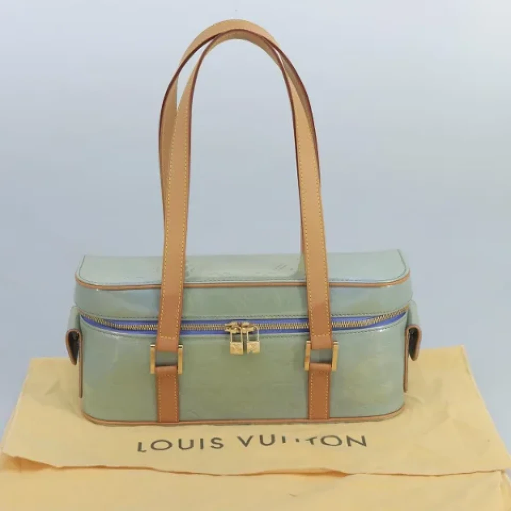 Louis Vuitton Vintage Pre-owned Leather handbags Green Dames