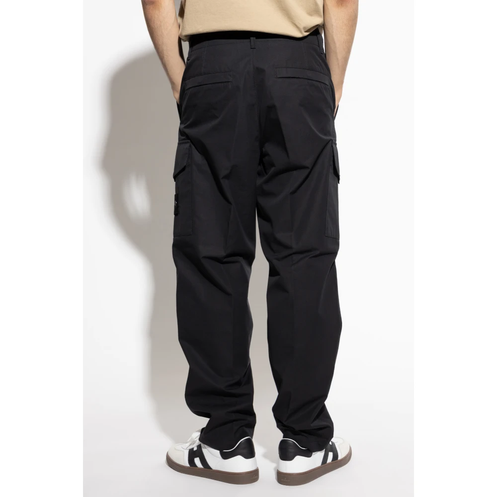 Stone Island Broek capsule Ghost Black Heren