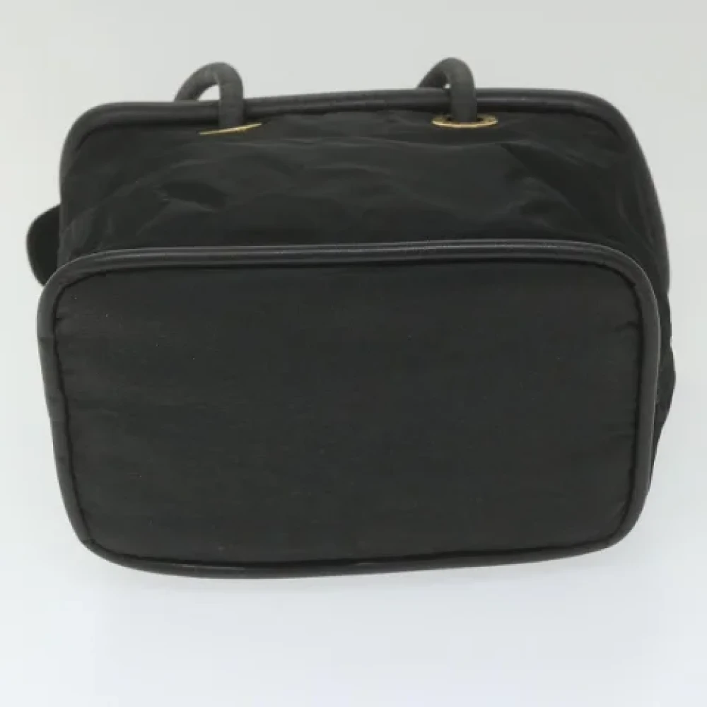 Celine Vintage Pre-owned Nylon celine-bags Black Dames