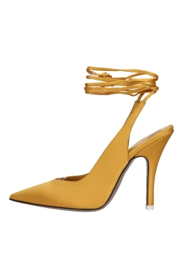 Venus Satin Slingback Pumps