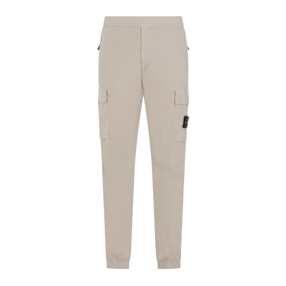 Stone Island Cargobyxor i Neutral Färg Beige, Herr