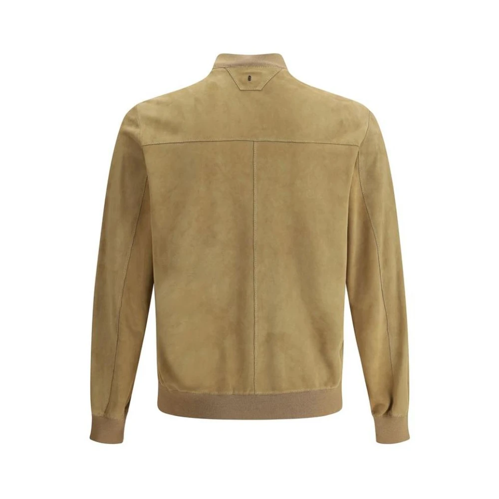 Salvatore Santoro Beige Bomberjack Beige Heren