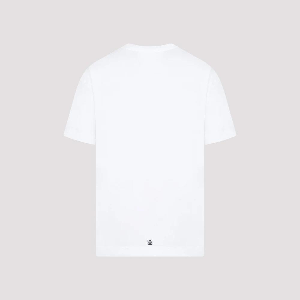 Givenchy Wit Katoenen Casual Korte Mouw T-Shirt White Heren