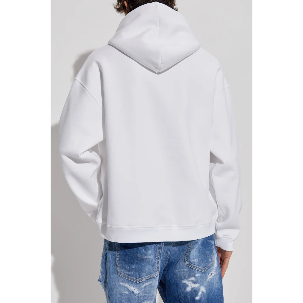 Dsquared2 Hoodie White Heren