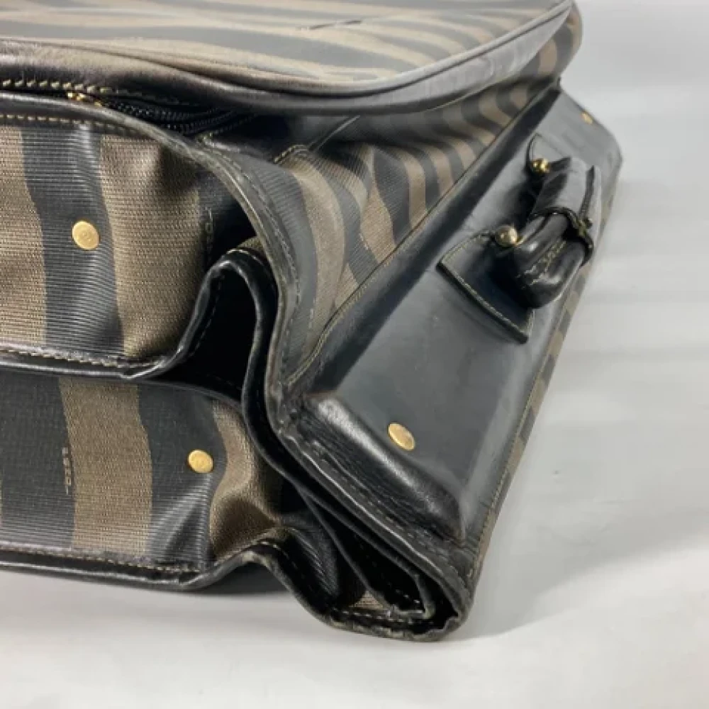 Fendi Vintage Pre-owned Fabric fendi-bags Brown Dames