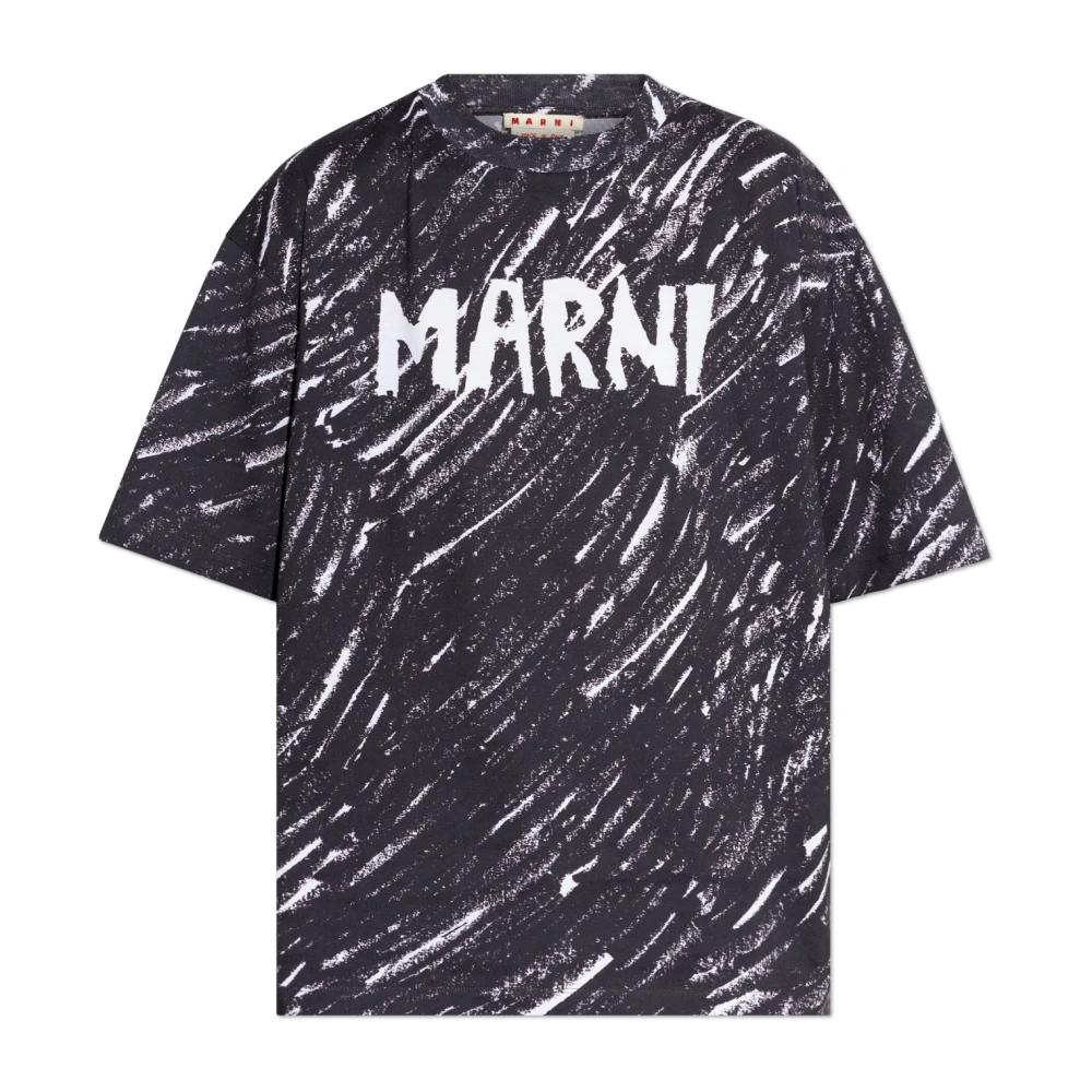 Marni - Tops > T-Shirts - Black - Marni - Modalova