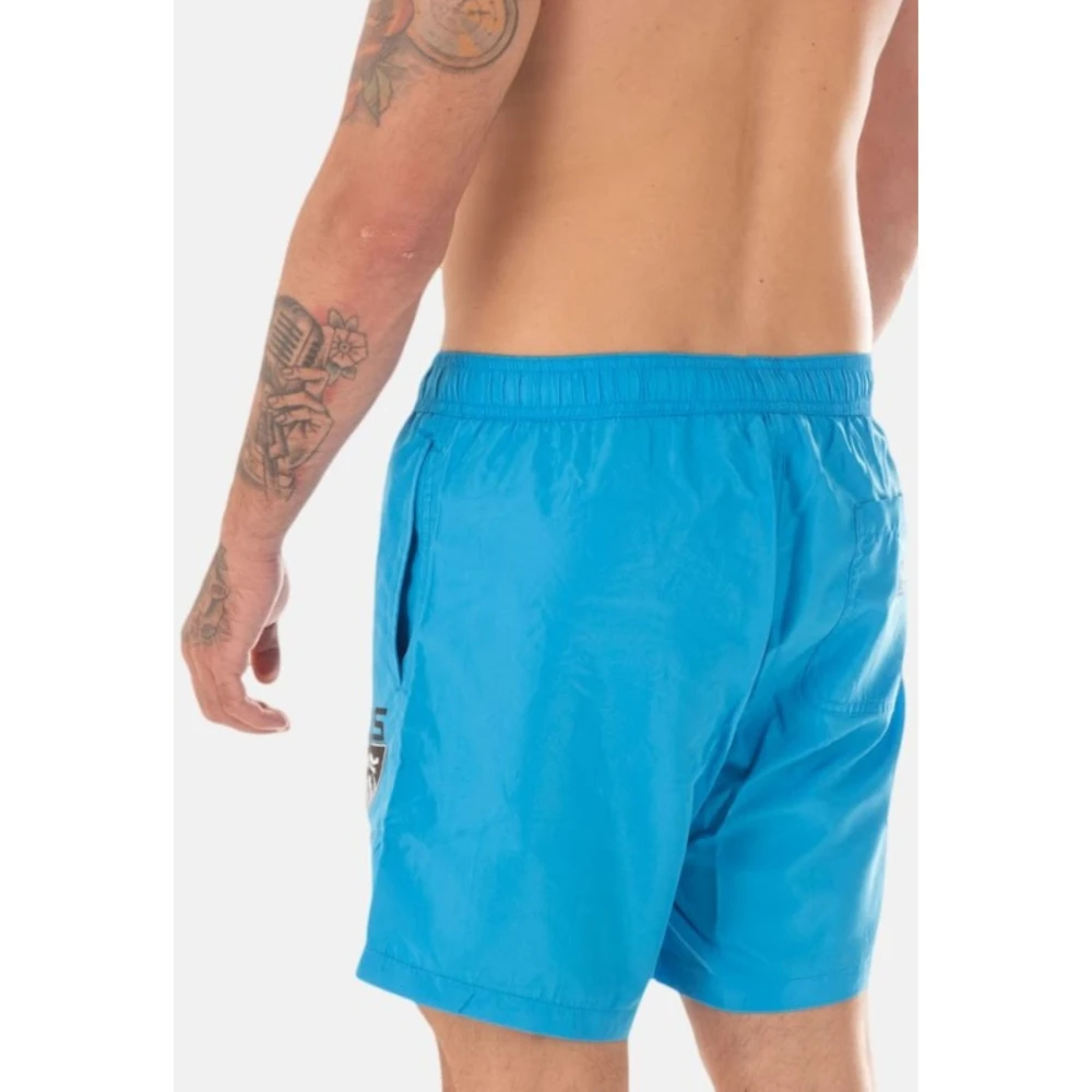 Just Cavalli Mannen Logo Kostuum Blue Heren
