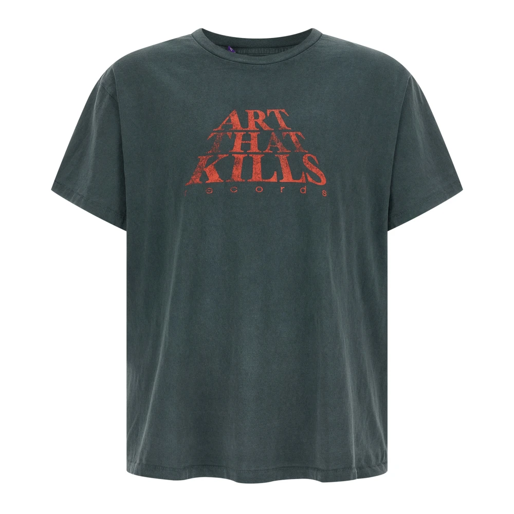Gallery Dept. Men's Green T-Shirts, Xl, The Force Logo Tee