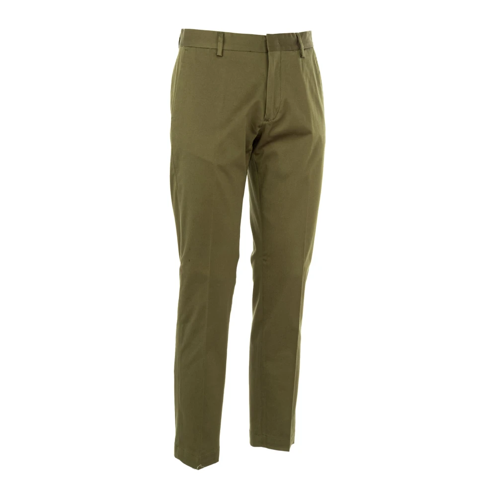 Liu Jo Elegante Heren Katoenen Chino Broek Green Heren