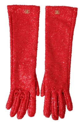 Lurex Fantasia Handskar till mitten av armen