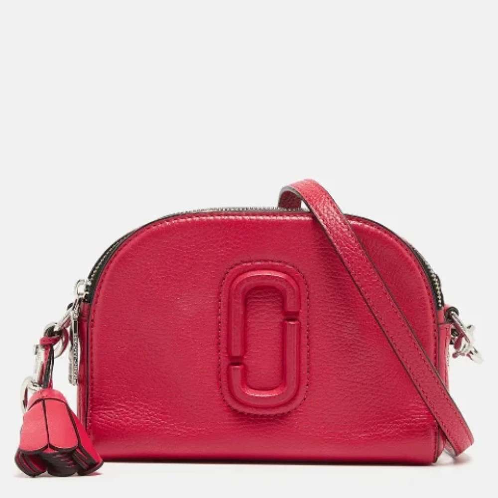 Marc Jacobs Pre-owned Leather crossbody-bags Pink Dames