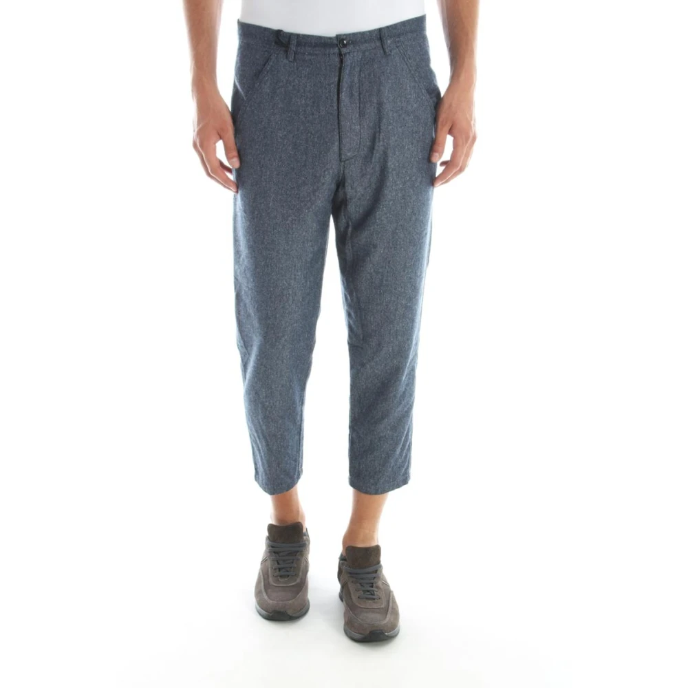 Trousers > Cropped Trousers - - Daniele Alessandrini - Modalova